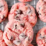 Cherry Chocolate Chip Shortbread Cookies