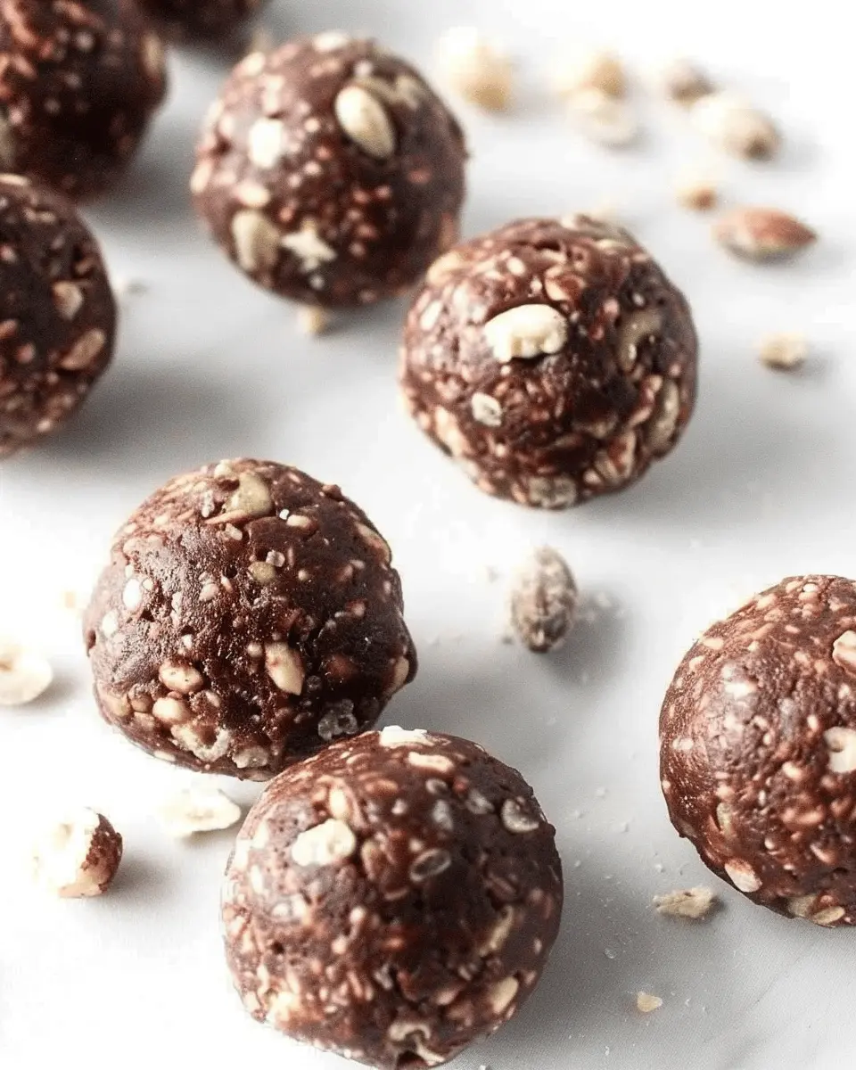 Chocolate Nut Protein Balls: The Easy Energy Snack You’ll Love