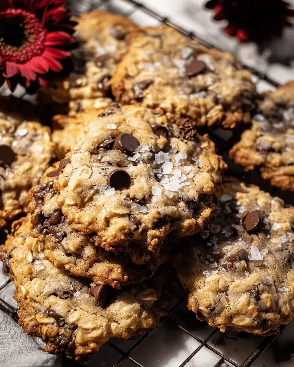 Giant Magic Oatmeal Chocolate Chip Cookies: The Best Comfort Treat