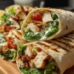 Grilled Chicken Caesar Wraps