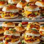 Huevos Rancheros Breakfast Sliders