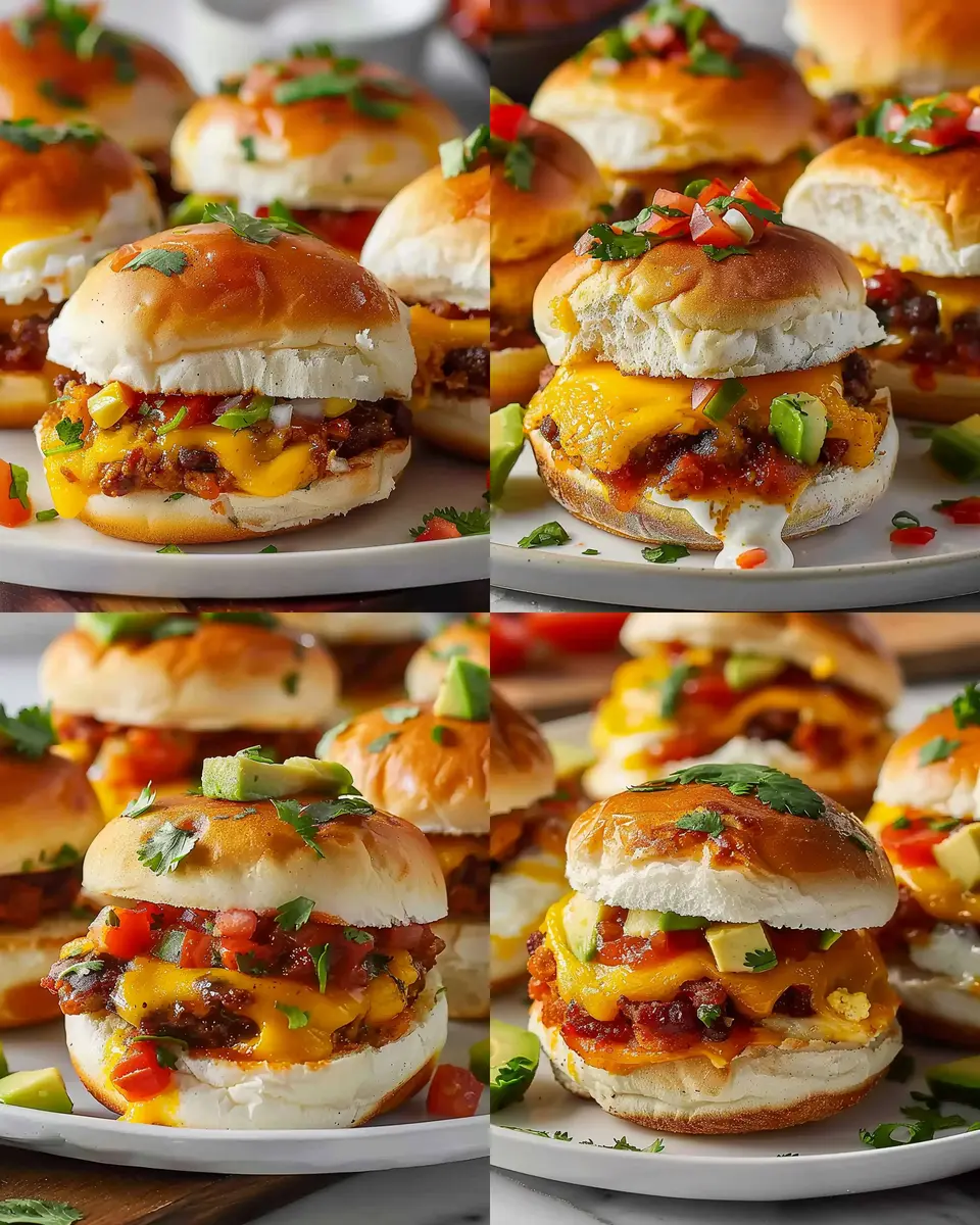 Huevos Rancheros Breakfast Sliders: Easy Turkey Bacon Delight