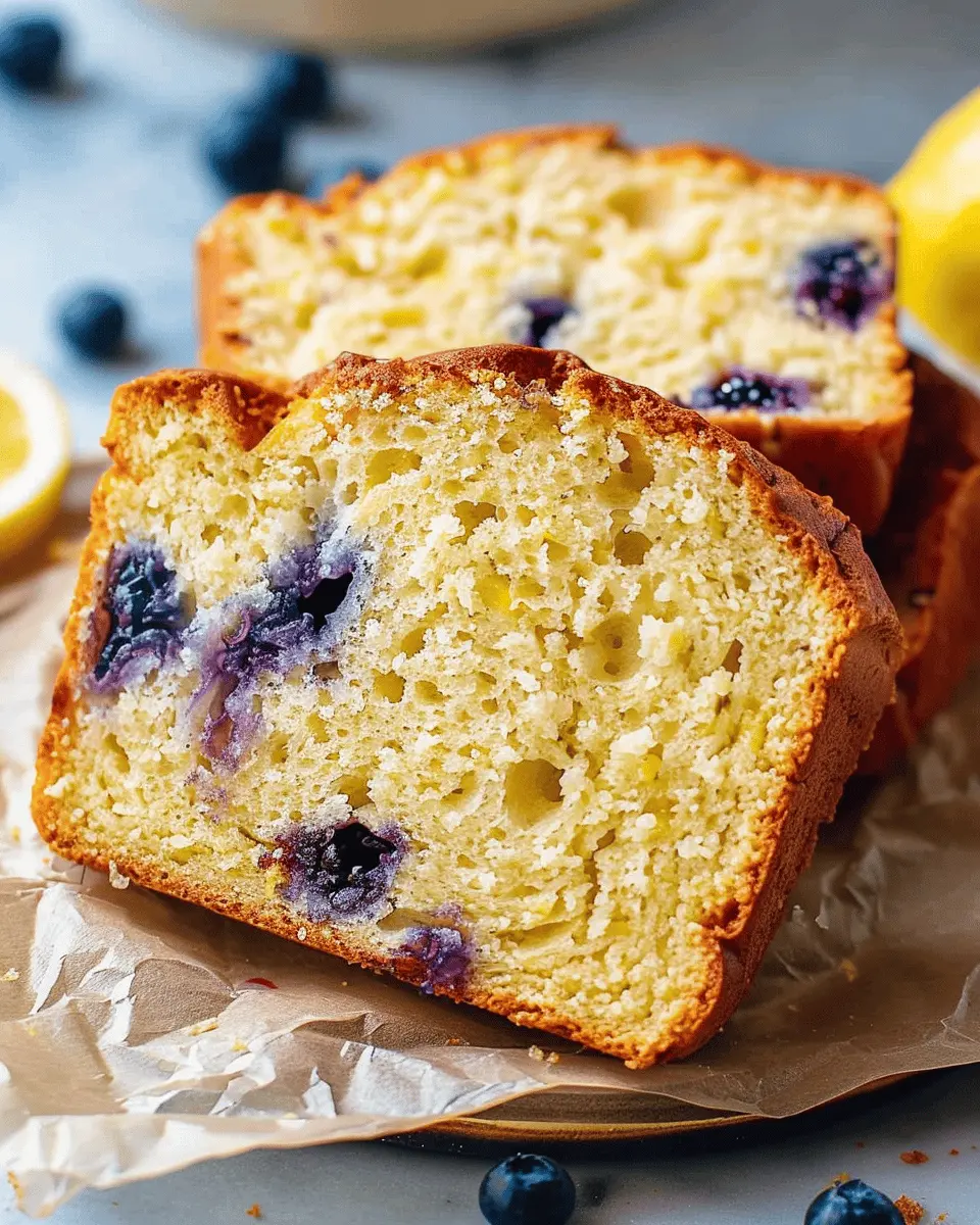Lemon Blueberry Bread Machine