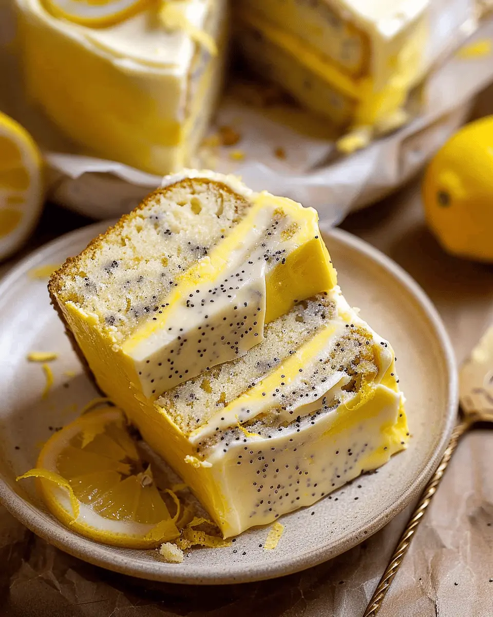 Lemon Poppy Seed Cake: The Best Homemade Delight You’ll Love