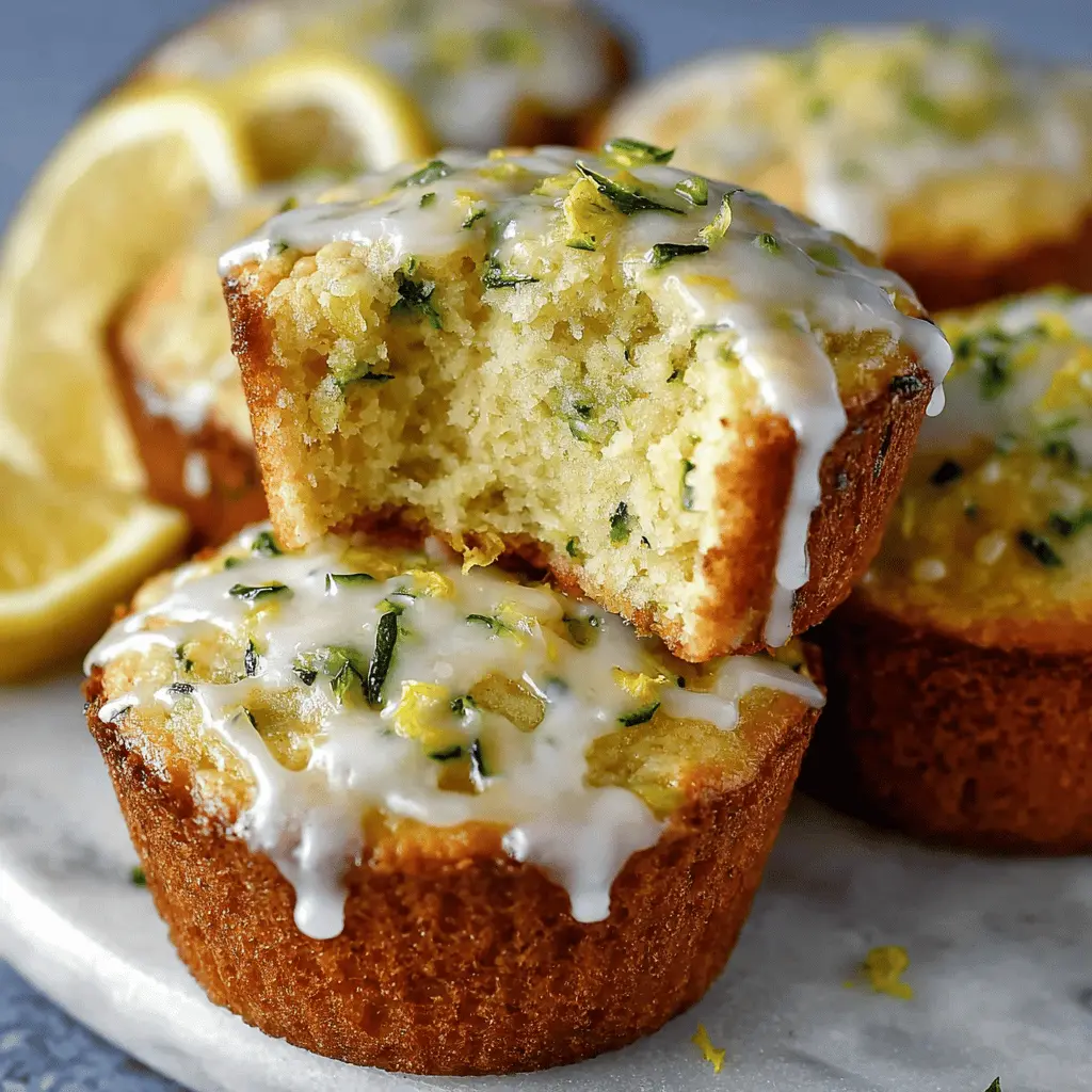 Lemon Zucchini Muffins: Easy and Deliciously Moist Treats