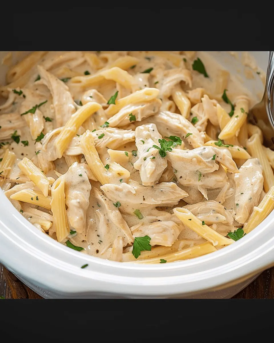 Slow Cooker Chicken Alfredo: Easy Indulgence for Busy Nights