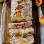 Summer Peach Loaf Cake