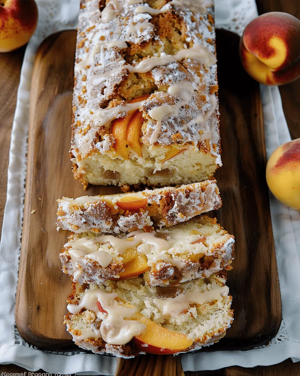 Summer Peach Loaf Cake: Easy, Juicy Delight for Your Kitchen