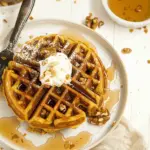 Tiger Nuts And Pumpkin Waffles