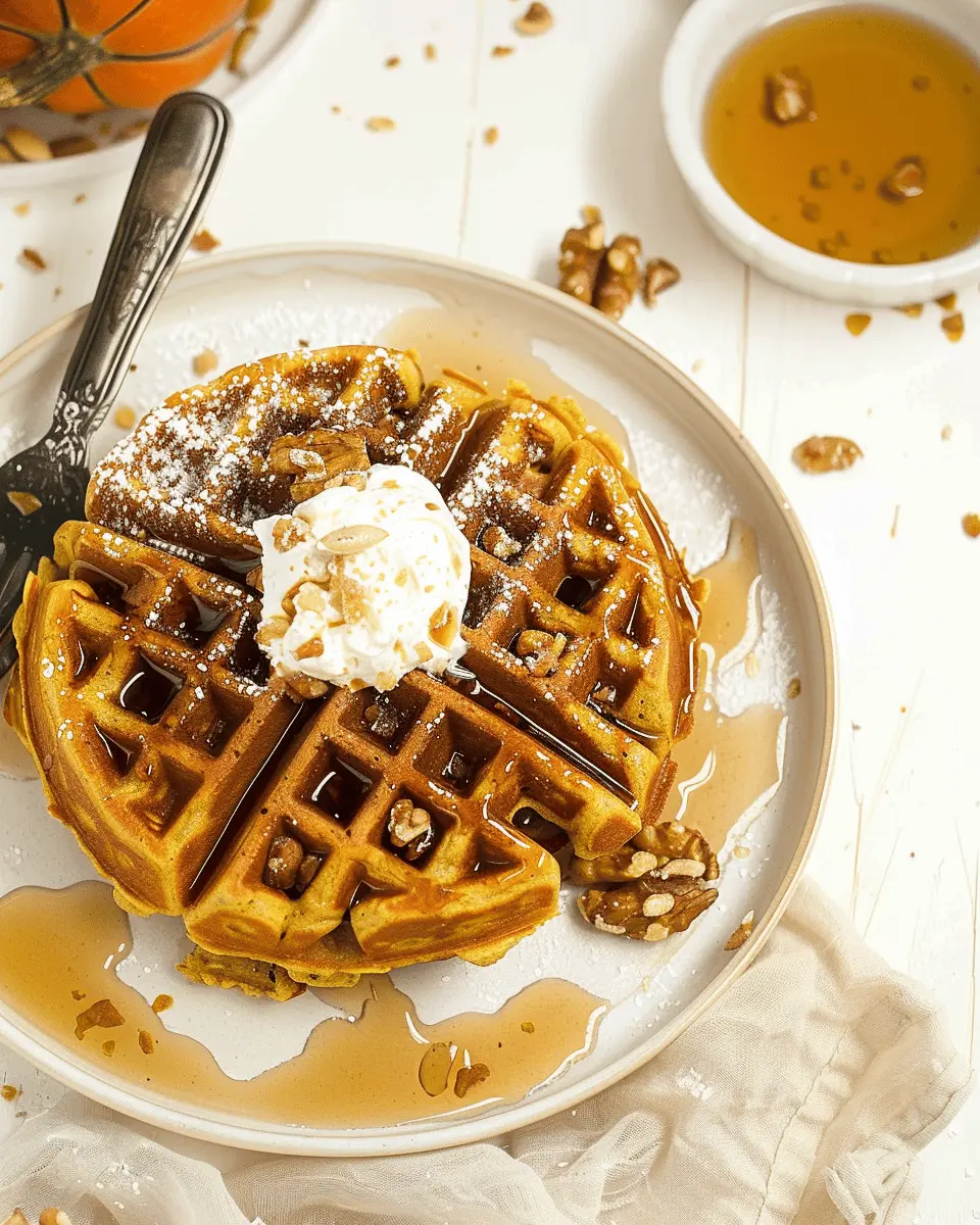 Tiger Nuts and Pumpkin Waffles: Easy, Delicious Weekend Treats