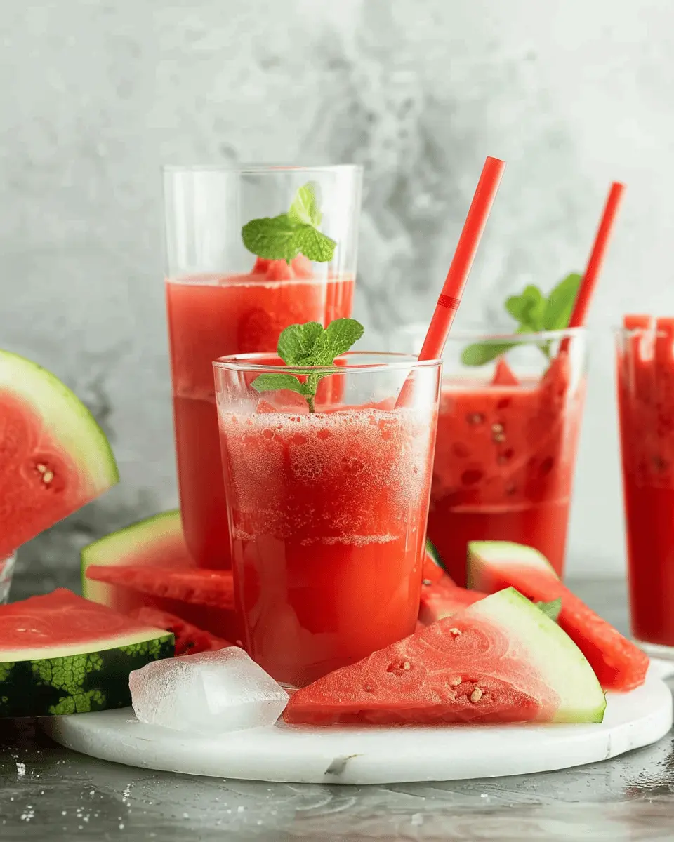 Watermelon Juice: The Best Refreshing Drink for Hot Days