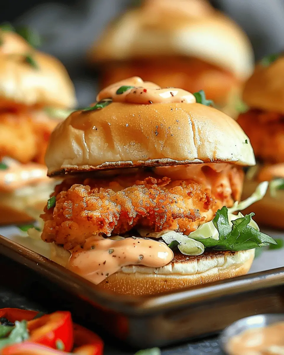 Bang Bang Chicken Sliders: Easy, Flavor-Packed Comfort Food