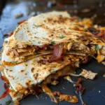 Chicken Bacon Ranch Quesadillas