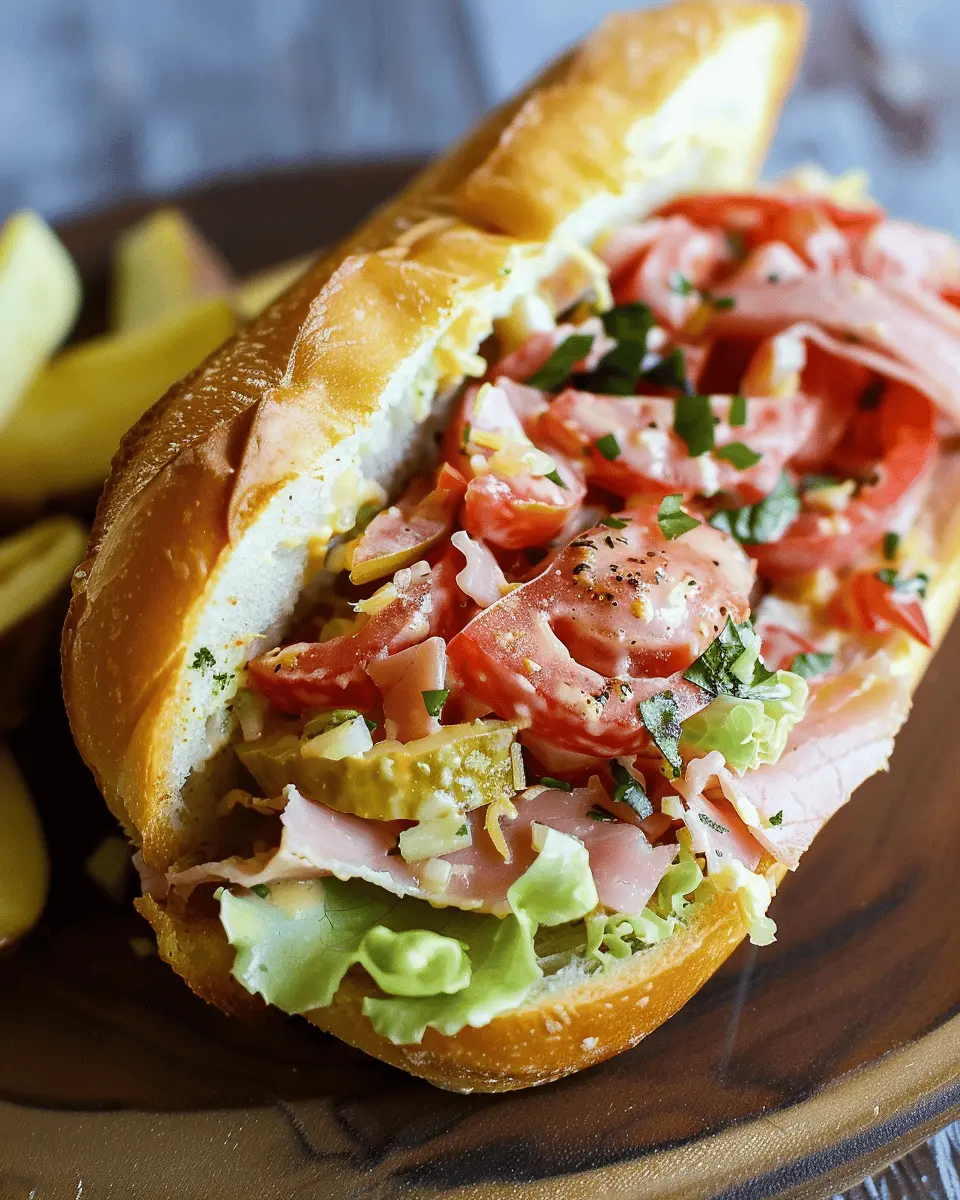 Chopped Italian Sandwich