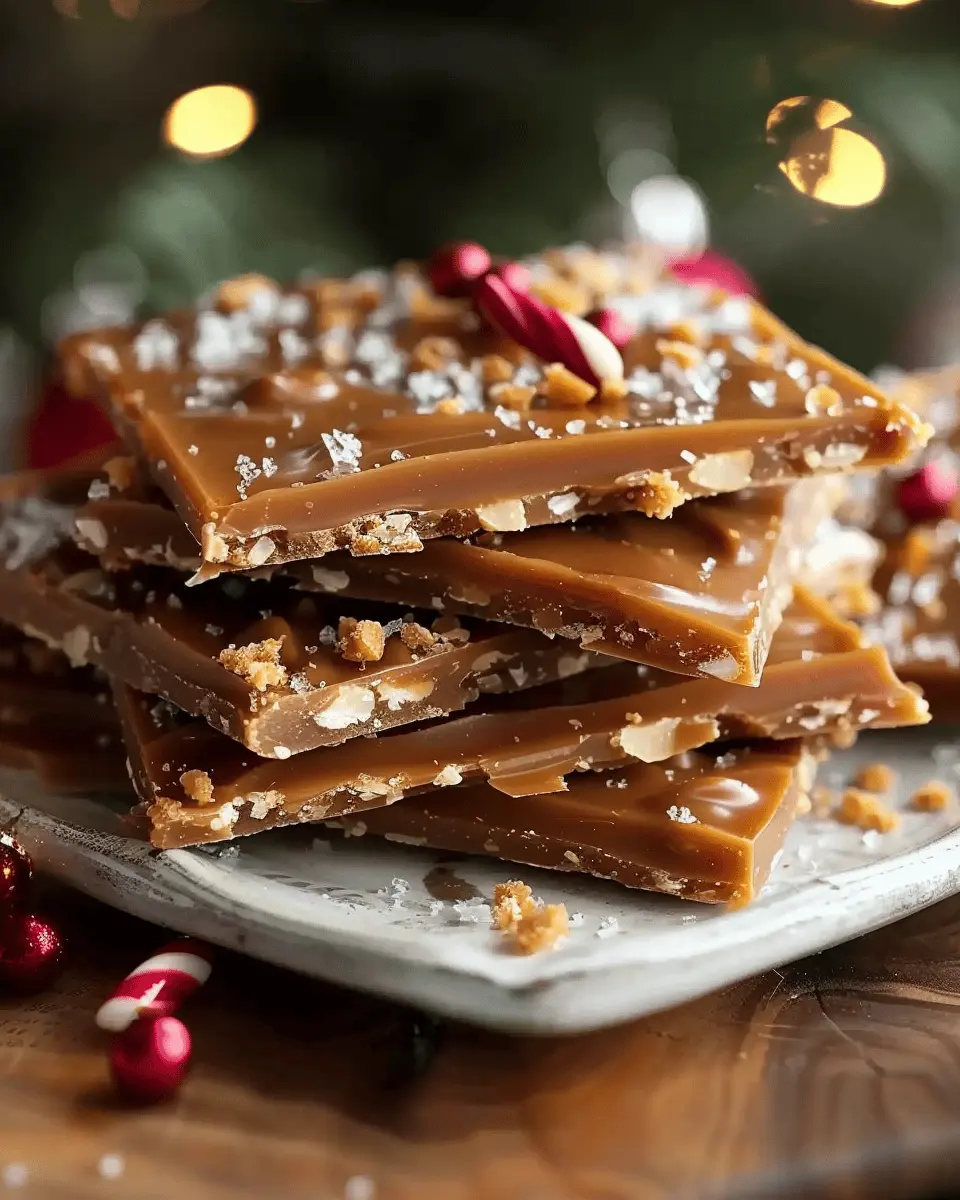 Classic Christmas Toffee: Indulgent Treats for Holiday Bliss