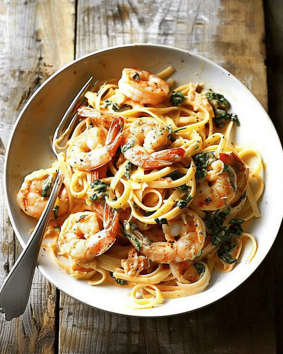 Creamy Cajun Shrimp Pasta