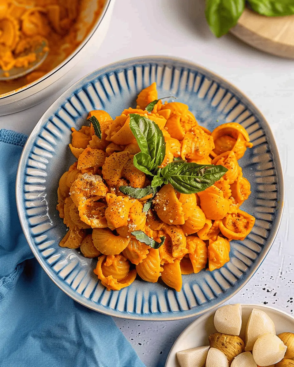 Creamy Vegan Pumpkin Pasta Sauce