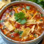 Crock Pot Chicken Tortilla Soup