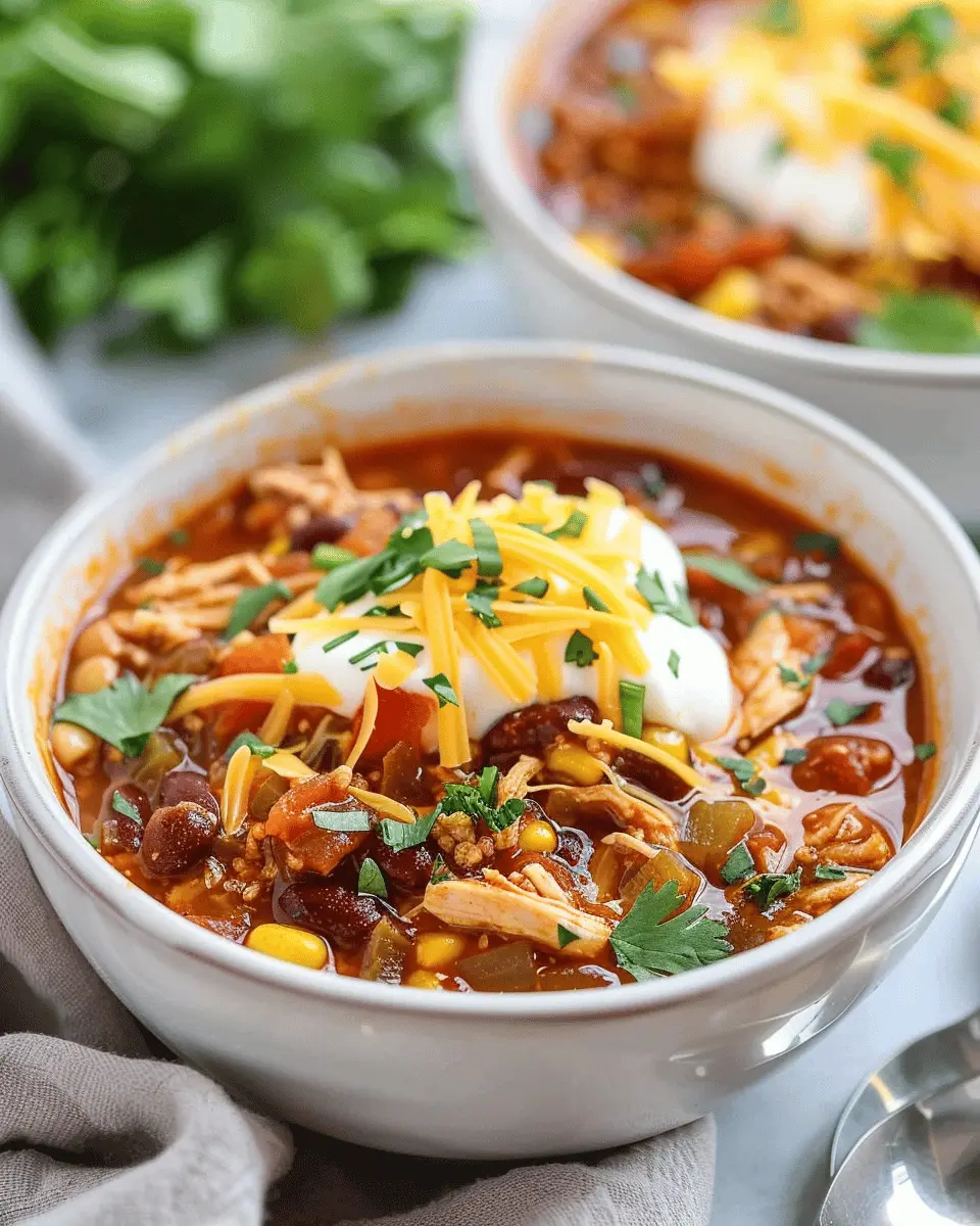 Crockpot Chicken Chili: Easy Comfort Food for Busy Weeknights
