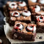 Easy Halloween Eyeball Brownies