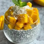 Easy Mango Coconut Chia Seed Pudding