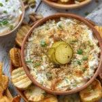 Fried Dill Pickle Dip