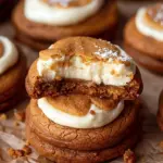 Gingerbread Cheesecake Cookies