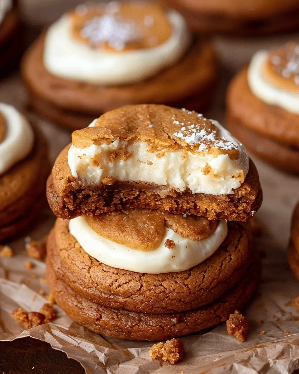 Gingerbread Cheesecake Cookies: The Best Holiday Treat Delight