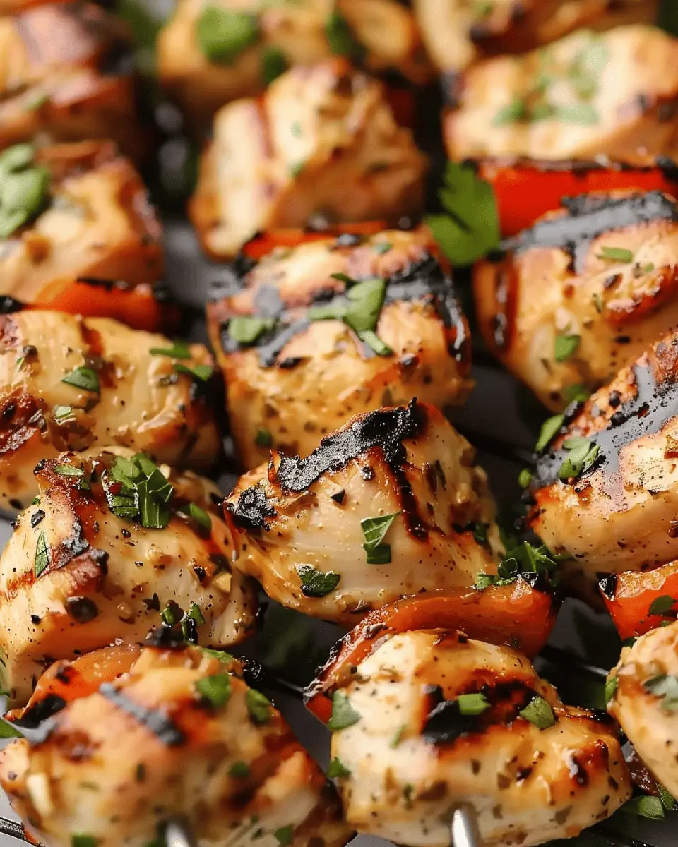 Grilled Chicken Kabobs