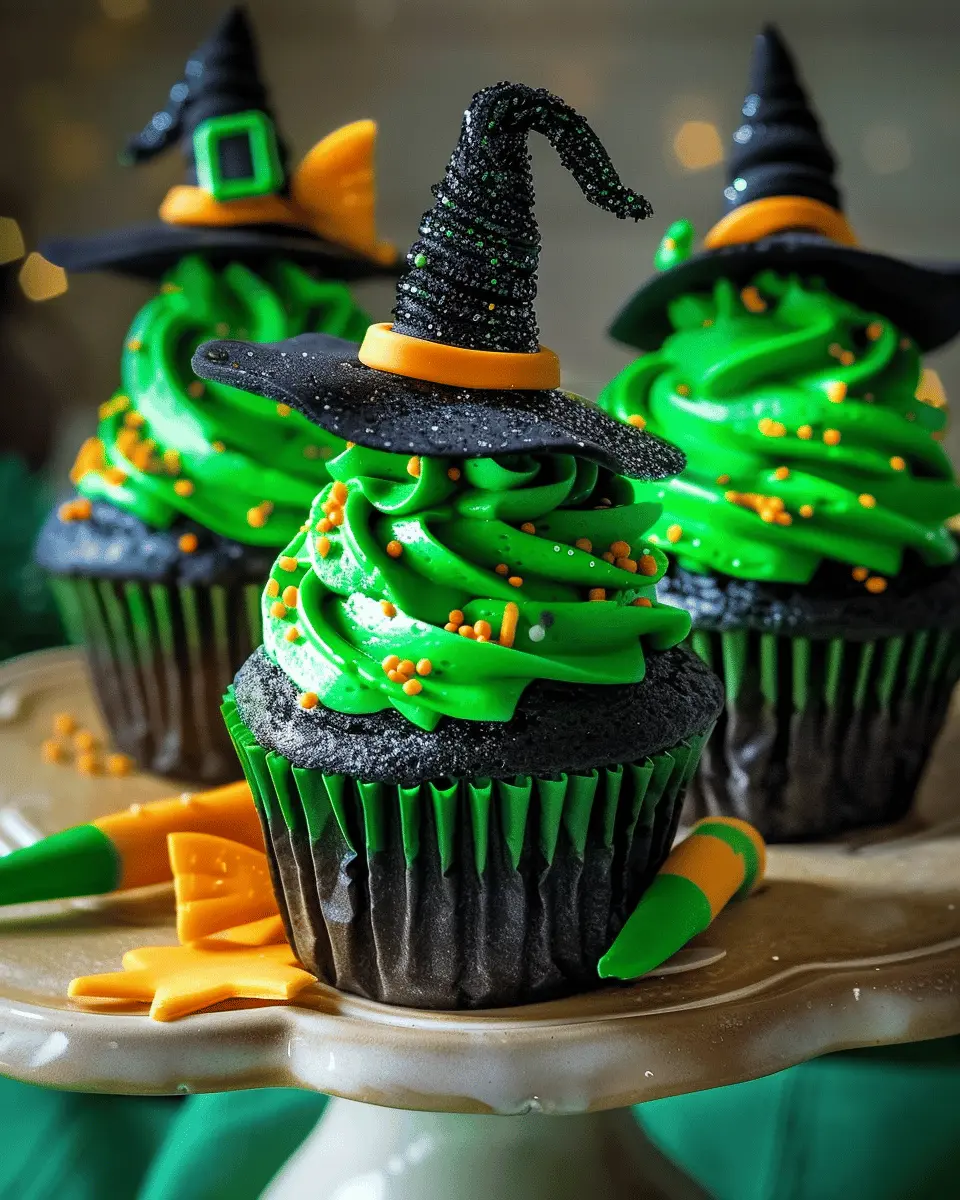 Irresistible Witch Halloween Cupcakes Recipe for Spooky Fun