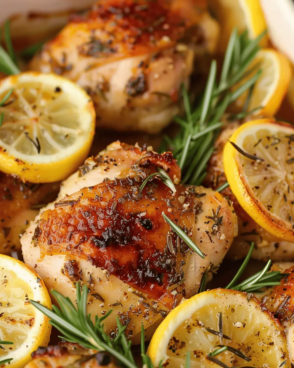 Lemon Rosemary Chicken: Easy, Juicy Recipe for Home Cooks