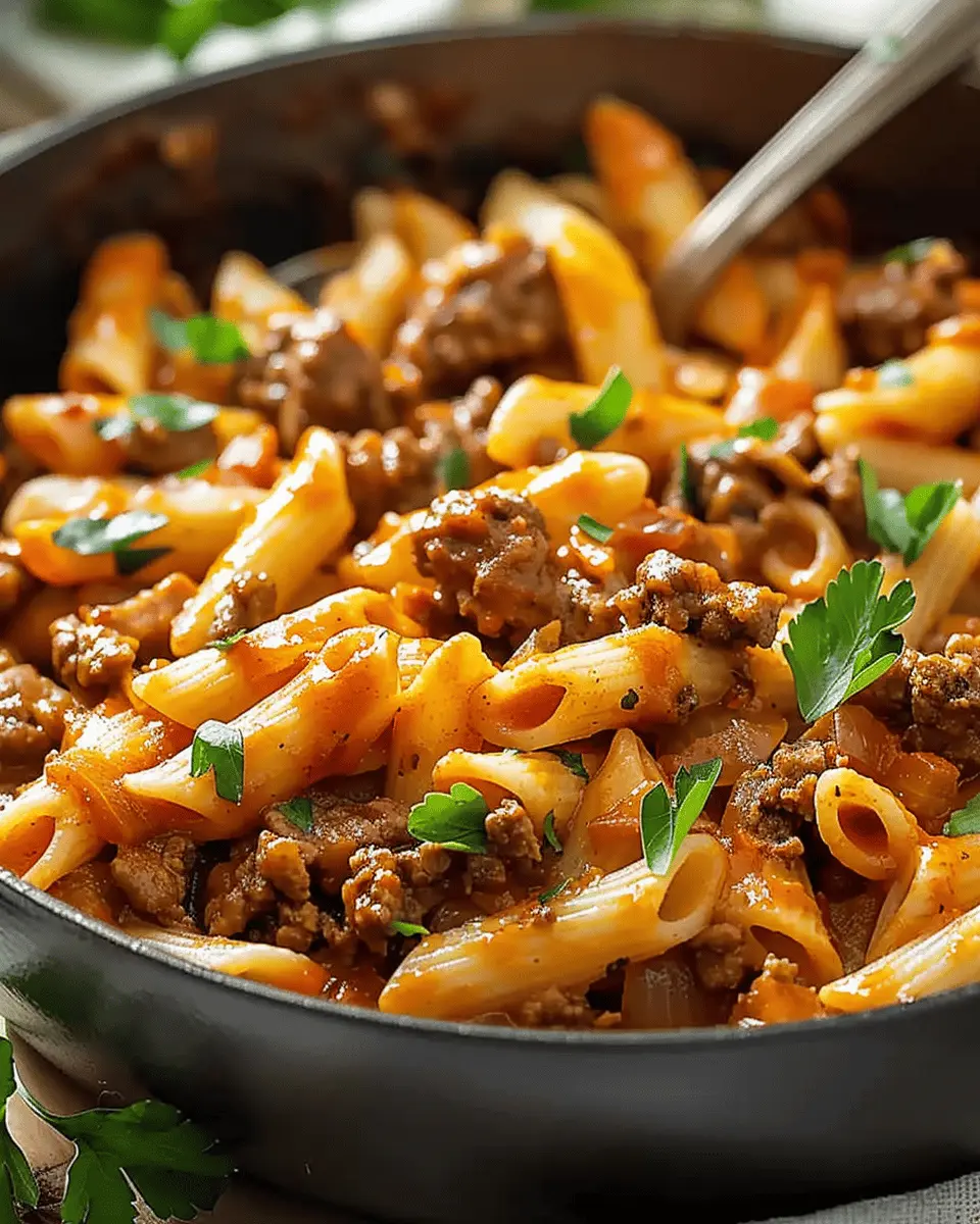 One Pot Cajun Beef Pasta: Easy Dinner Favorite Under 30 Minutes