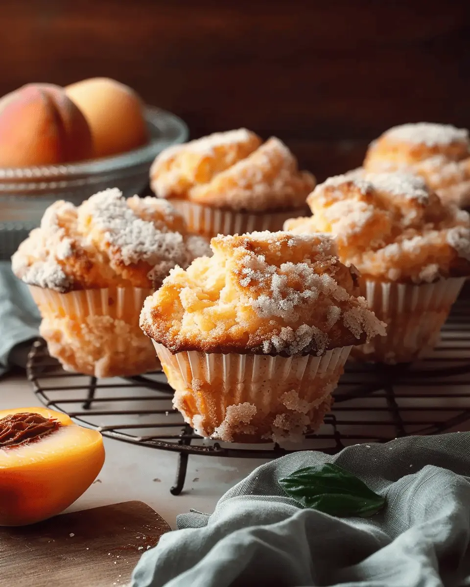 Peach Muffins: The Best Easy Recipe for a Sweet Breakfast Treat