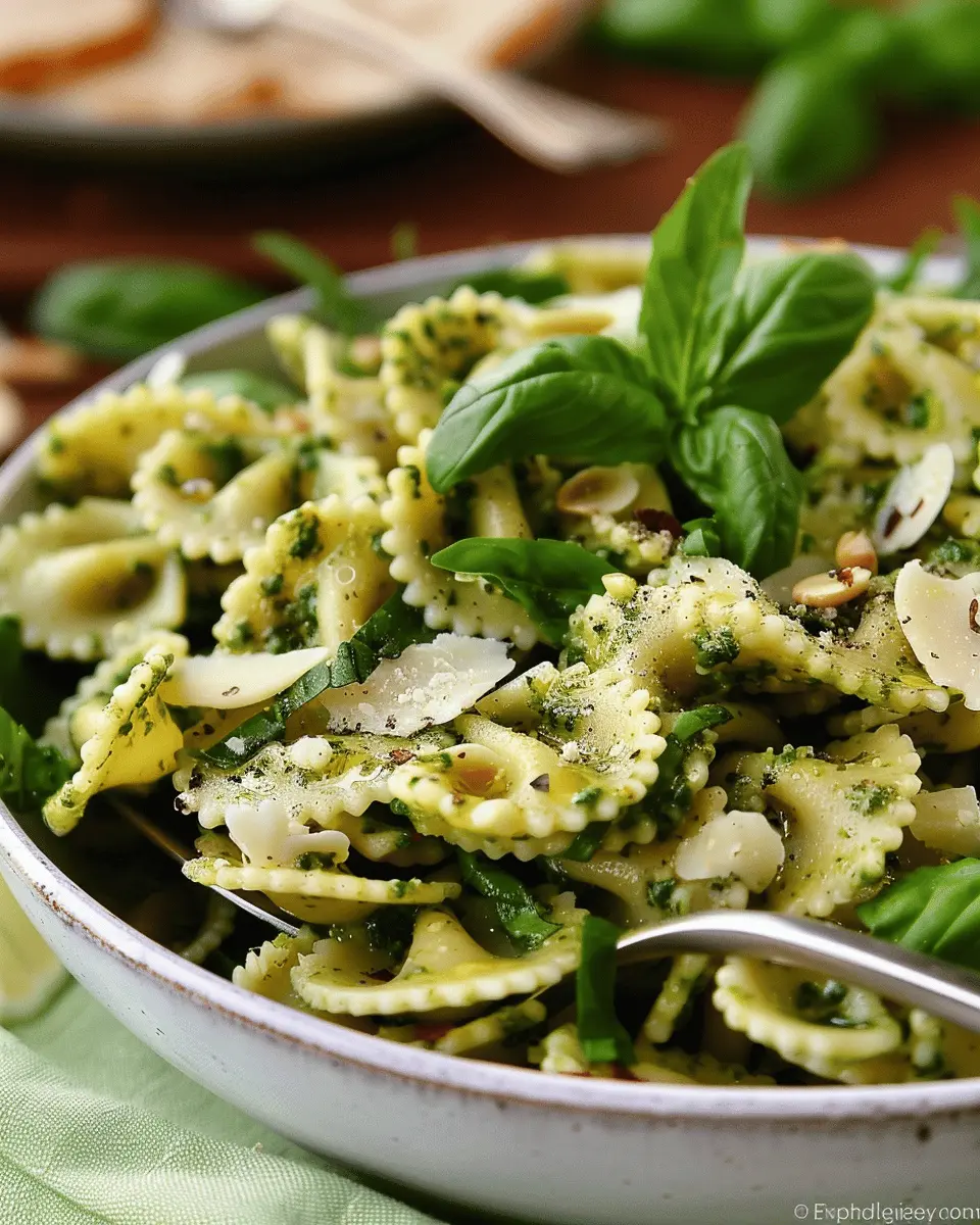 Pesto Pasta Salad