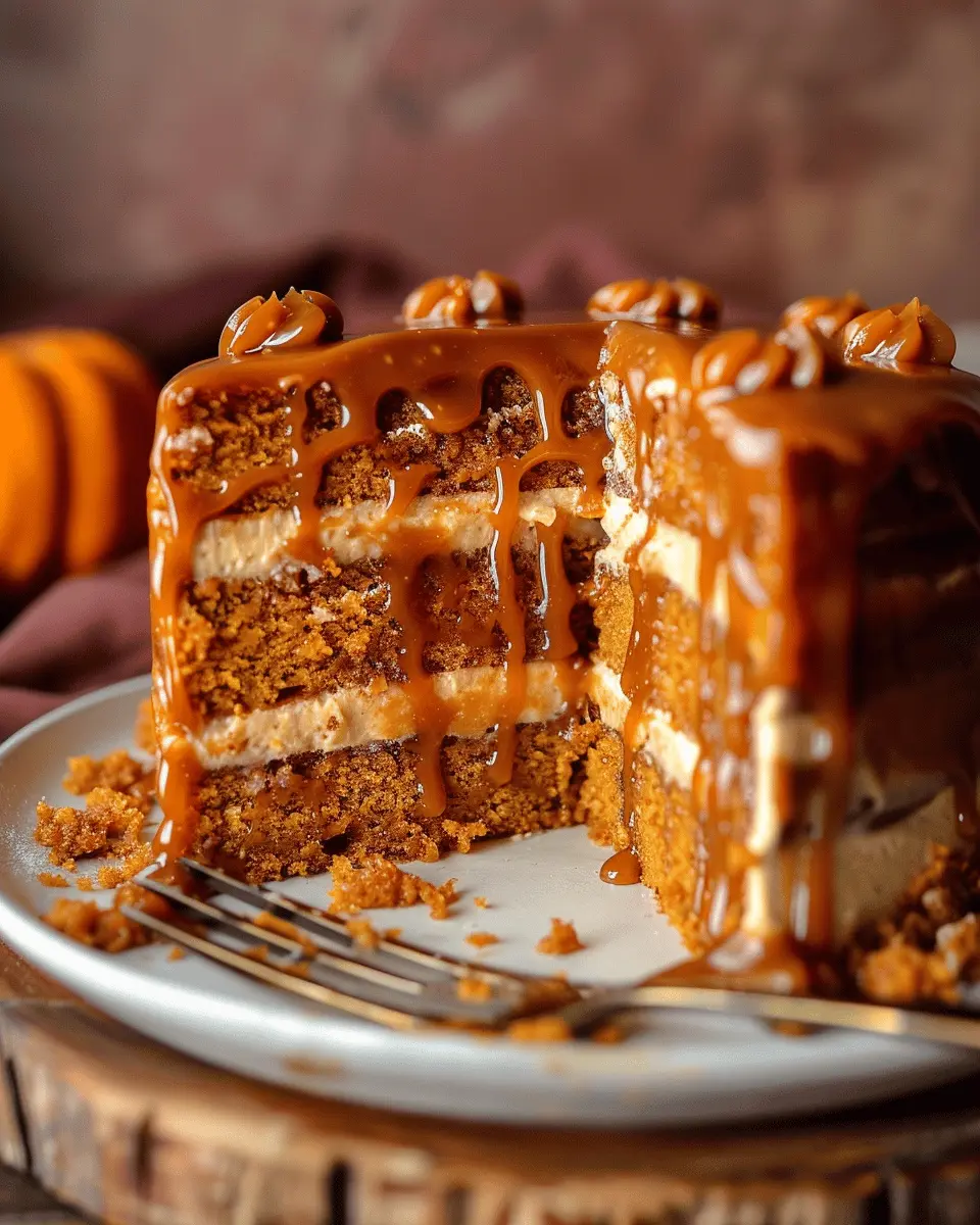 Pumpkin Caramel Cake: The Best Indulgent Dessert for Fall
