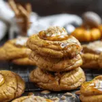 Pumpkin Caramel Cookies