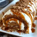 Pumpkin Caramel Spice Cake Roll