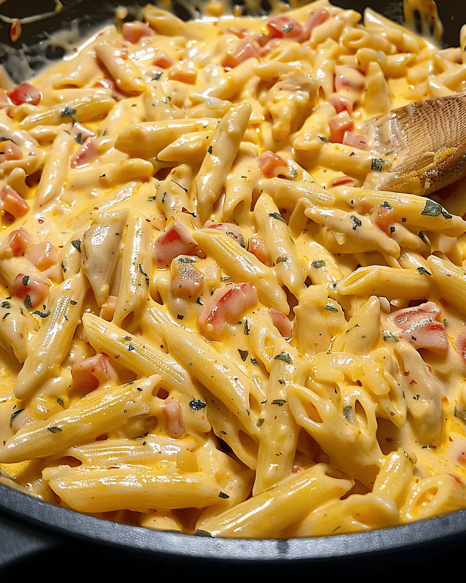 Queso Chicken Pasta