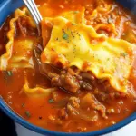 Slow Cooker Lasagna Soup