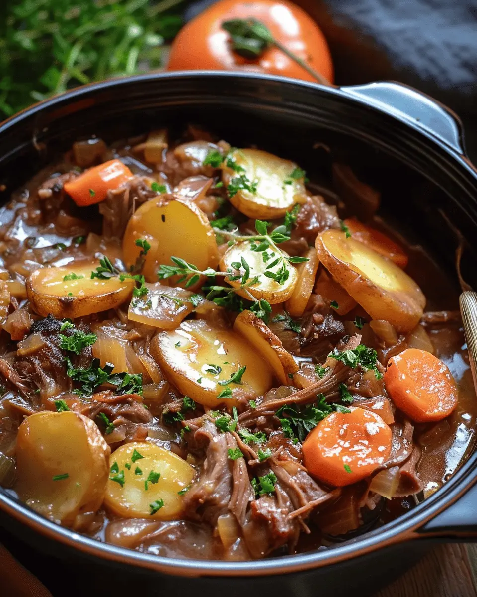 Slow Cooker Welsh Lamb Hotpot