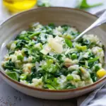 Spinach Risotto with Parmesan