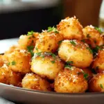 Crispy Parmesan Cauliflower Bites