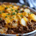 Cheesy Ground Beef and Potatoes