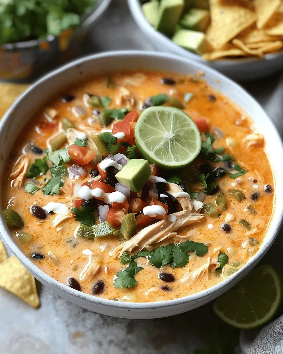 Creamy Chicken Enchilada Soup: Easy Comfort Food to Save Dinner Tonight