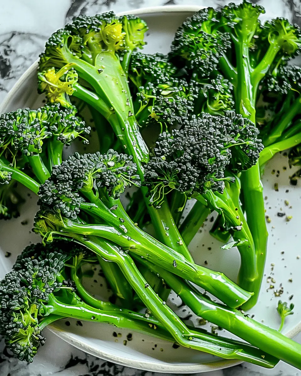 Discover Delicious Broccolini: Easy Recipes for Home Chefs