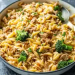 Quick Ground Turkey Orzo Recipe