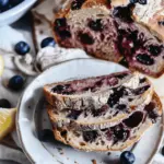 Lemon Blueberry Sourdough Bread Recipe
