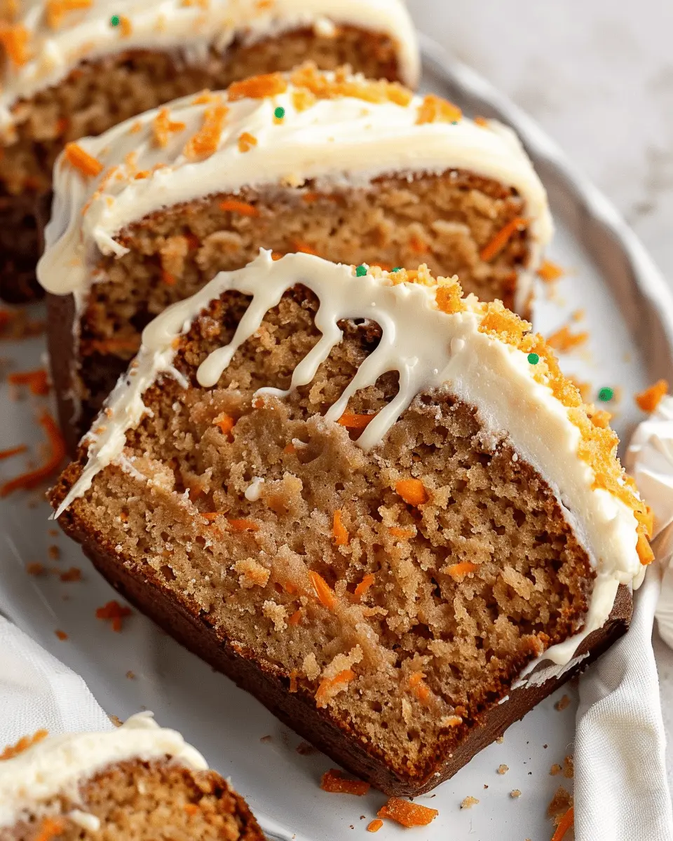 Carrot Cake Loaf Cake: The Best Homemade Delight You’ll Love