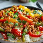 Ground Turkey and Peppers Stir-Fry