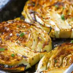 Oven Roasted Garlic Cabbage Steaks
